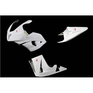 Complete fairings without front fender for Honda cbr 600 RR 2007 2008 - MXPCRD19133