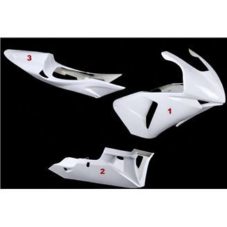 Honda CBR 600 RR 2005 2006 fairings without front fender - MXPCRD19137