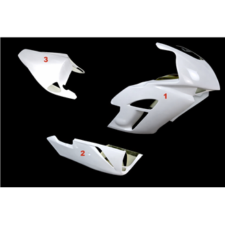Honda CBR 1000 RR 2004 2005 fairings without front fender- MXPCRD19138