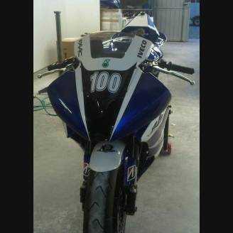 Lackierte Rennverkleidung Yamaha Yamaha R6 2008 - 2016 - MXPCRV3091