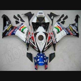 Painted street fairings in abs compatible with Honda Cbr 1000 2006 - 2007 - MXPCAV3108