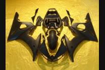 Painted street fairings in abs compatible with Yamaha R6 2003 - 2004 Matt Black - MXPCAV3231