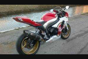 Painted street fairings in abs compatible with Suzuki Gsxr 1000 2009 - 2016 - MXPCAV3268