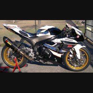 Carenados en abs pintados para la calle compatible para Suzuki Gsxr 1000 2009 - 2016 - MXPCAV3287