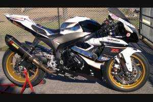 Lackierte Straße Verkleidung auf ABS kompatibel mit Suzuki Gsxr 1000 2009 - 2016 - MXPCAV3287