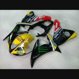 Carene stradali in abs verniciate compatibili con Yamaha R6 2005 - MXPCAV3360