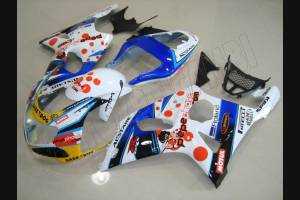 Lackierte Straße Verkleidung auf ABS kompatibel mit Suzuki Gsxr 1000 2001 - 2002 - MXPCAV3461