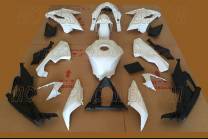 Carénages abs Aprilia RS 125 2006 - 2010 complets de garde-boue à peindre - MXPCAD3512