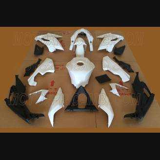 Aprilia RS 125 2006 - 2010 Complete and unpainted fairings with front fender - MXPCAD3512