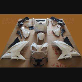 Aprilia RS 125 2006 - 2010 Complete and unpainted fairings with front fender - MXPCAD3512