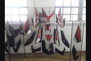 Carene stradali in abs verniciate compatibili con Yamaha T Max 500 2008 - 2011 - MXPCYT3548