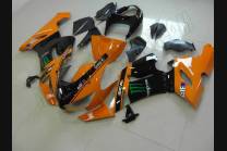 Lackierte Straße Verkleidung auf ABS kompatibel mit Kawasaki ZX6R 636 2005 - 2006 - MXPCAV3554