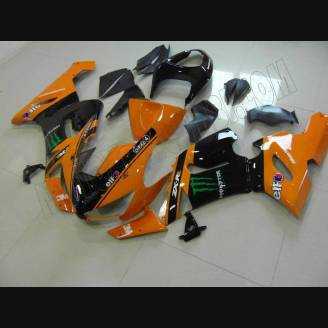 Carene stradali in abs verniciate compatibili con Kawasaki ZX6R 636 2005 - 2006 - MXPCAV3554