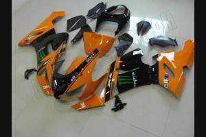 Carene stradali in abs verniciate compatibili con Kawasaki ZX6R 636 2005 - 2006 - MXPCAV3554
