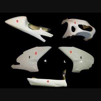 carenado Aprilia RS 250 SP 1998 - 2002 sin guardabarros street - MXPCRD3595