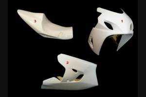 Verkleidungen Suzuki GsxR 600/750 2004 - 2005 ohne Kotflugel Racing - MXPCRD3604