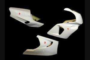 Honda CBR 900 RR 1993 1995 race Fairings without Front Fender - MXPCRD3618