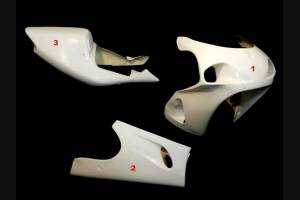 Carénages Kawasaki Zx7R 1996 2005 sans Pare-boue Racing - MXPCRD3650