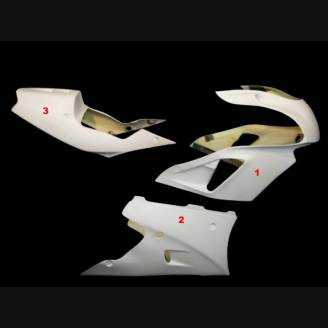 Kawasaki ZxR 750 1991 1992 race Fairings without Front Fender - MXPCRD3656