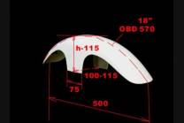 Front mudguard - MXPVCR3665