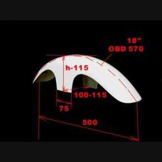 Front mudguard - MXPVCR4193