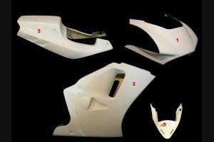 Suzuki RGV Gamma 1988 - 1996 Fairings without Front Fender - MXPCRD3609