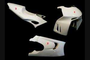 Verkleidungen Honda CBR 600 F 1997 1998 race ohne Kotflugel Racing - MXPCRD3613