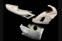 Honda CBR 600 F 1991 1994 race Fairings without Front Fender - MXPCRD3615 2