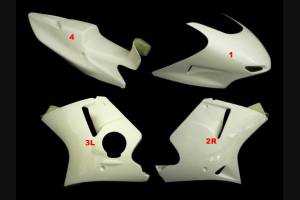 Carénages Honda CBR 1100 XX sans Pare-boue Racing - MXPCRD3621