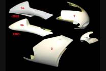 Yamaha TZ 250 02+ GP race Fairings without Front Fender - MXPCRD3639 2