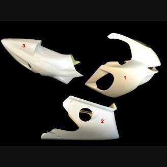 Yamaha YZF 600 R Thunder race Fairings without Front Fender - MXPCRD3642
