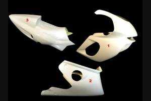 Yamaha YZF 600 R Thunder race Fairings without Front Fender - MXPCRD3642