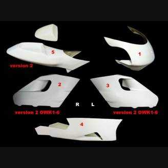 Yamaha YZR 500 race Fairings without Front Fender