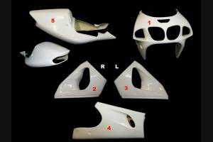 Carene Kawasaki Zx7R 1996 2005 senza Parafango Strada - MXPCRD3651