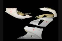 Kawasaki ZxR 750 1991 1992 race Fairings without Front Fender - MXPCRD3656 2