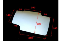 Rear mudguard - MXPVCR3664 2