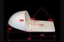 Codone Honda 350-500cc version 2 61-64 - MXPVCR4491