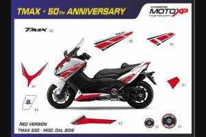 Sticker set compatible with Yamaha T Max 530 2012 - 2014 - MXPKAY4526