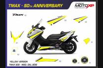 Kit Autocollants compatible avec Yamaha T Max 530 2012 - 2014 - MXPKAY4527