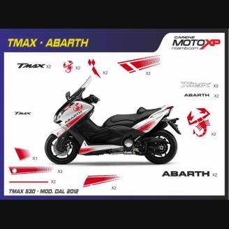 Sticker set compatible with Yamaha T Max 530 2012 - 2014 - MXPKAY4531