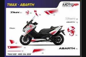 Sticker set compatible with Yamaha T Max 530 2012 - 2014 - MXPKAY4531