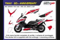 Sticker set compatible with Yamaha T Max 500 2008 - 2011 - MXPKAY4538