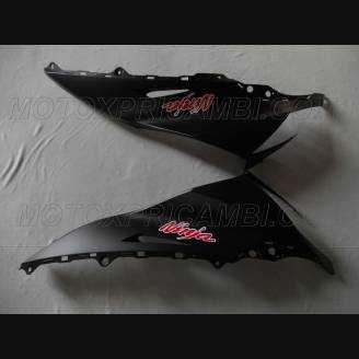 Painted street fairings in abs compatible with Kawasaki ZX10R 2011 - 2015 Matt Black - MXPCAV4598