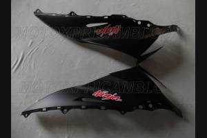 Carene stradali in abs verniciate compatibili con Kawasaki ZX10R 2011 - 2015 nero opaco - MXPCAV4598