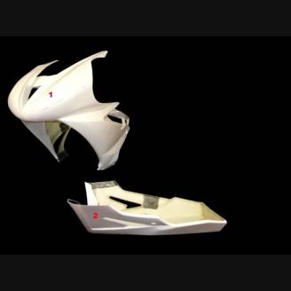 Front fairings Triumph Daytona 675 2013 - 2018 without back seat - MXPCRD4657