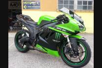 Lackierte Straße Verkleidung auf ABS kompatibel mit Kawasaki ZX6R 2007 - 2008 - MXPCAV4662