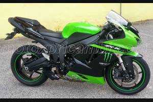 Lackierte Straße Verkleidung auf ABS kompatibel mit Kawasaki ZX6R 2007 - 2008 - MXPCAV4662