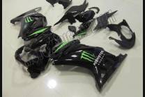 Lackierte Straße Verkleidung auf ABS kompatibel mit Kawasaki ZX Ninja 250 2008 - 2011 - MXPCAV4769