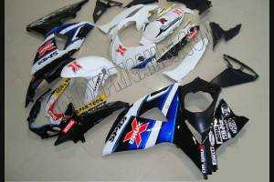Painted street fairings in abs compatible with Suzuki Gsxr 1000 2009 - 2016 - MXPCAV4782
