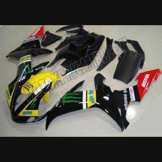 Carenados en abs pintados para la calle compatible para Yamaha R1 2002 - 2003 - MXPCAV4791